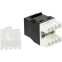 Вставка RJ-45 Lanmaster LAN-OK45U5E/180P-BK