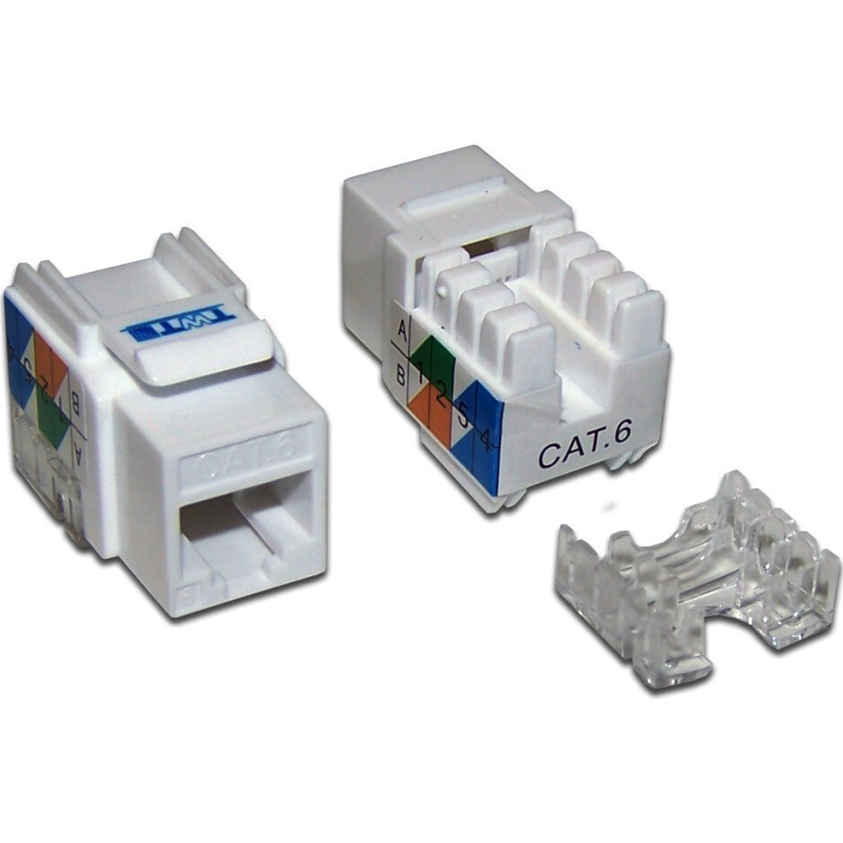 Вставка RJ-45 TWT TWT-OK45UTP/6-WH