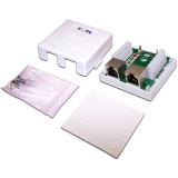 Розетка RJ-45 TWT TWT-SM2-4545/S-WH