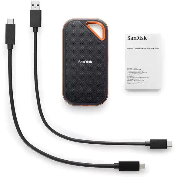 Внешний накопитель SSD 1Tb SanDisk Extreme Pro V2 (SDSSDE81-1T00-G25) - фото 3