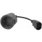 Переходник питания Schuko - C14, 0.2м, Lanmaster LAN-PPS/14-0.2-BK