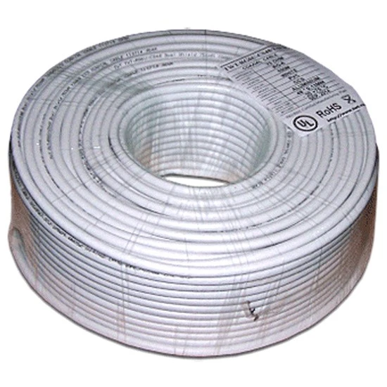 Коаксиальный кабель Lanmaster TWT-RG6U-CS48/1-WH, 100м - фото 2
