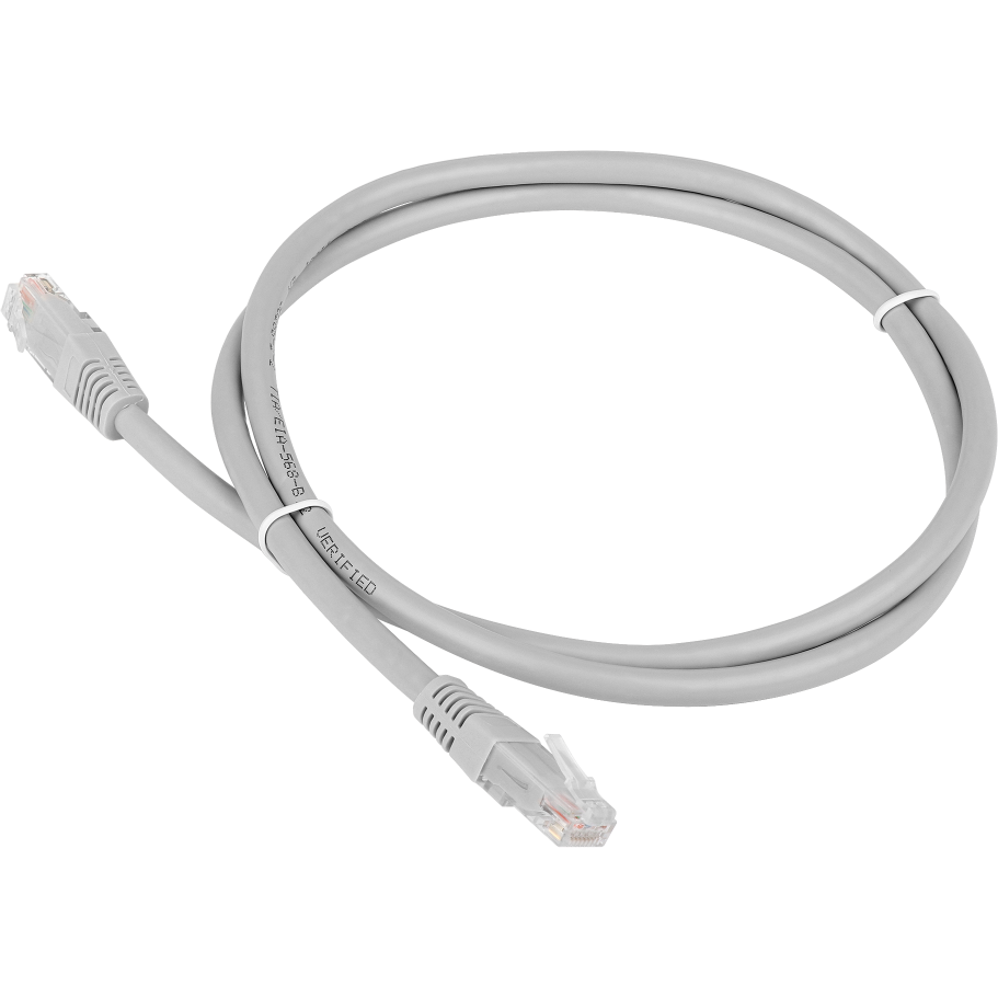 Патч-корд TWT TWT-45-45-5.0/6-GY, 5м