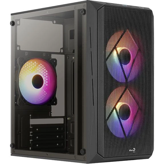 Корпус AeroCool CS-107 v2 Black - CS-107-A-BK-V2/4710562759389