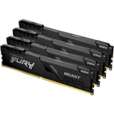 Оперативная память 32Gb DDR4 3600MHz Kingston Fury Beast Black (KF436C17BBK4/32) (4x8Gb KIT)