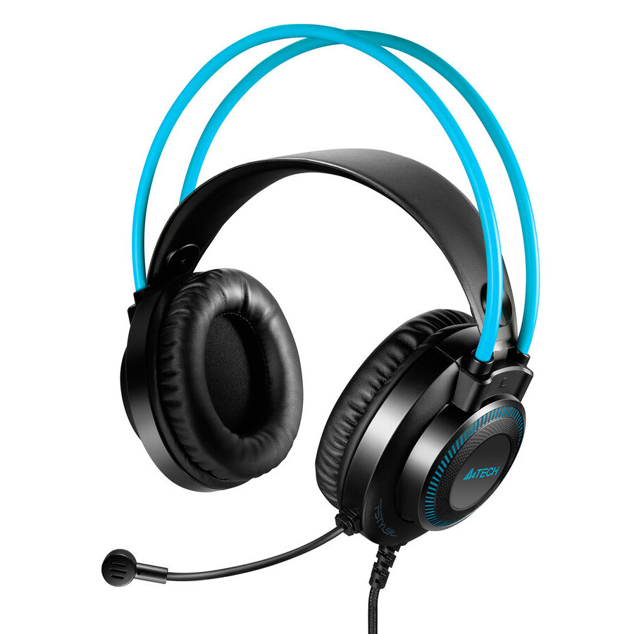 Гарнитура A4Tech Fstyler FH200i Blue - фото 3
