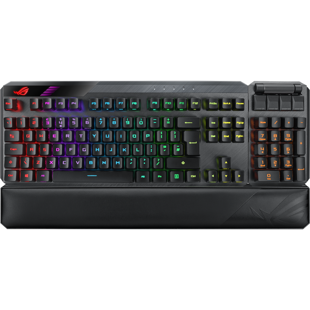 Клавиатура ASUS ROG Claymore II Black (ROG RX Red) - 90MP01W0-BKRA00