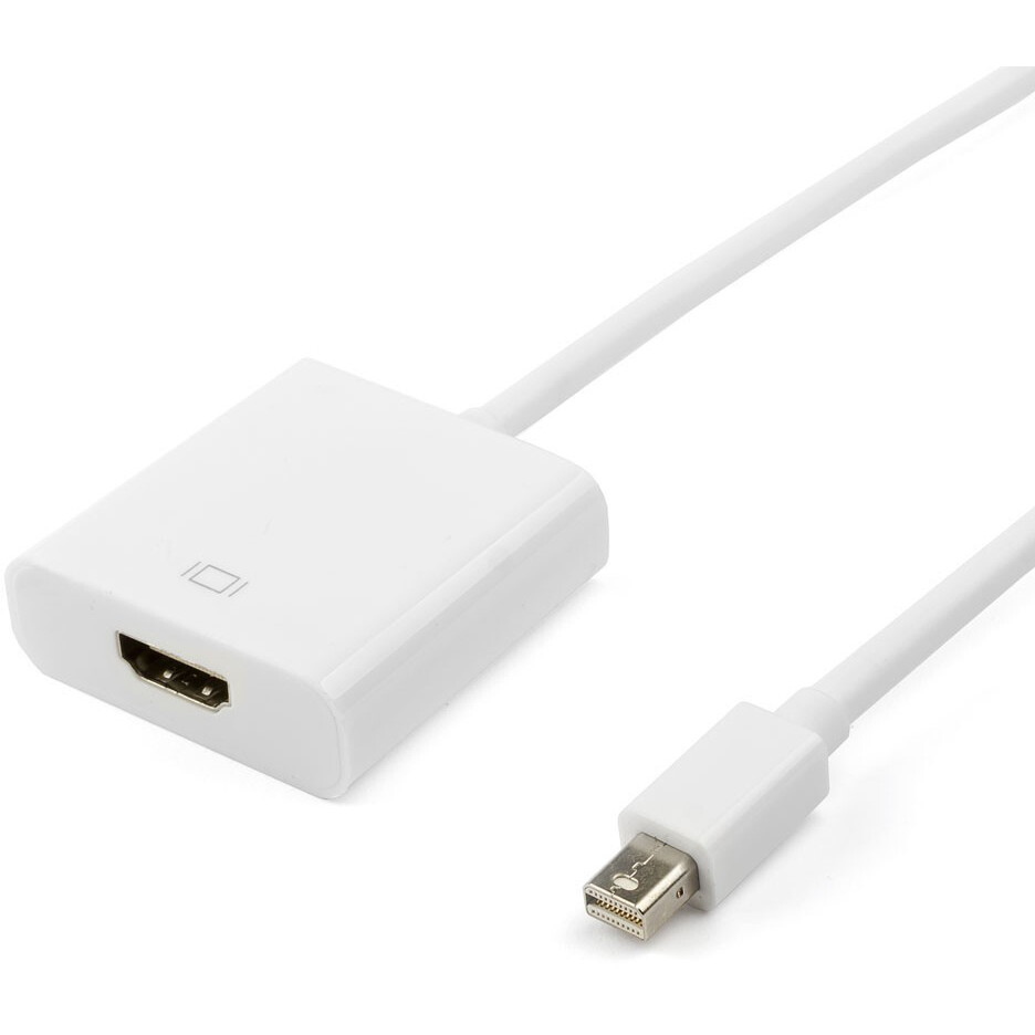 Переходник Mini DisplayPort (M) - HDMI (F), 0.1м, ATCOM AT1043