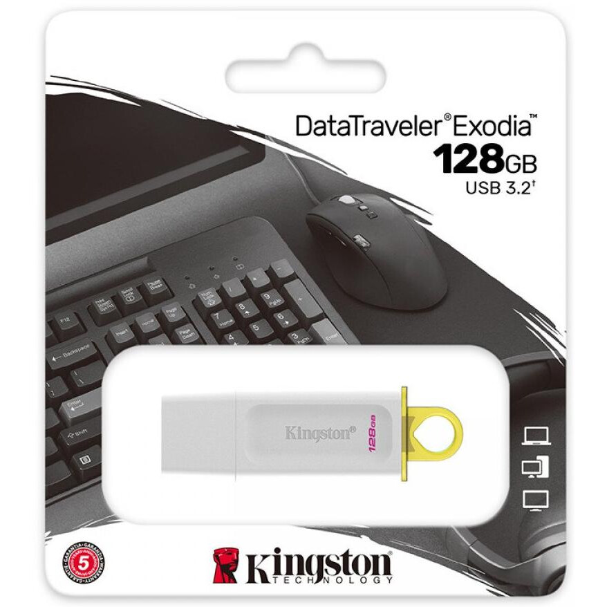 USB Flash накопитель 128Gb Kingston DataTraveler Exodia (KC-U2G128-5R) - фото 3
