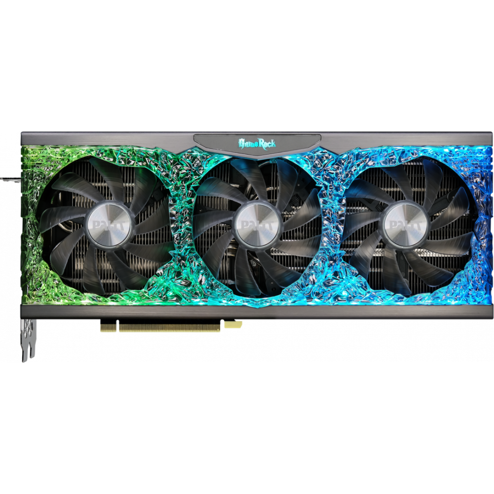 Видеокарта NVIDIA GeForce RTX 3070 Palit GameRock 8Gb LHR (NE63070019P2-1040G V1) - фото 4
