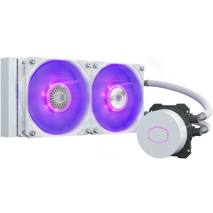 Система жидкостного охлаждения Cooler Master MasterLiquid ML240L V2 RGB White (MLW-D24M-A18PC-RW)