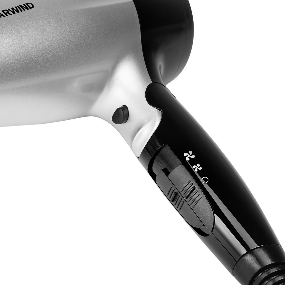 Фен Starwind SHD 6110 Black/Silver - фото 2