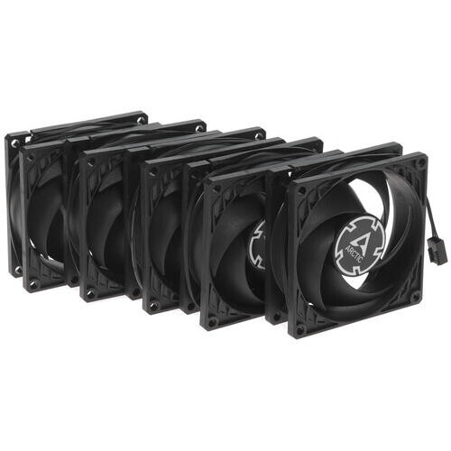 Вентилятор для корпуса Arctic P8 Value Pack Black/Black (5 шт.)