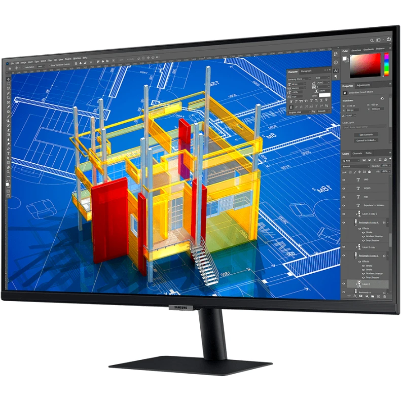 Монитор Samsung 32" S32A700NWI - фото 2