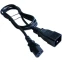 Кабель питания C13 - C20, 3м, Lanmaster LAN-PP13/20-3.0-BK