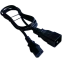 Кабель питания C13 - C20, 2м, Lanmaster LAN-PP13/20-2.0-BK