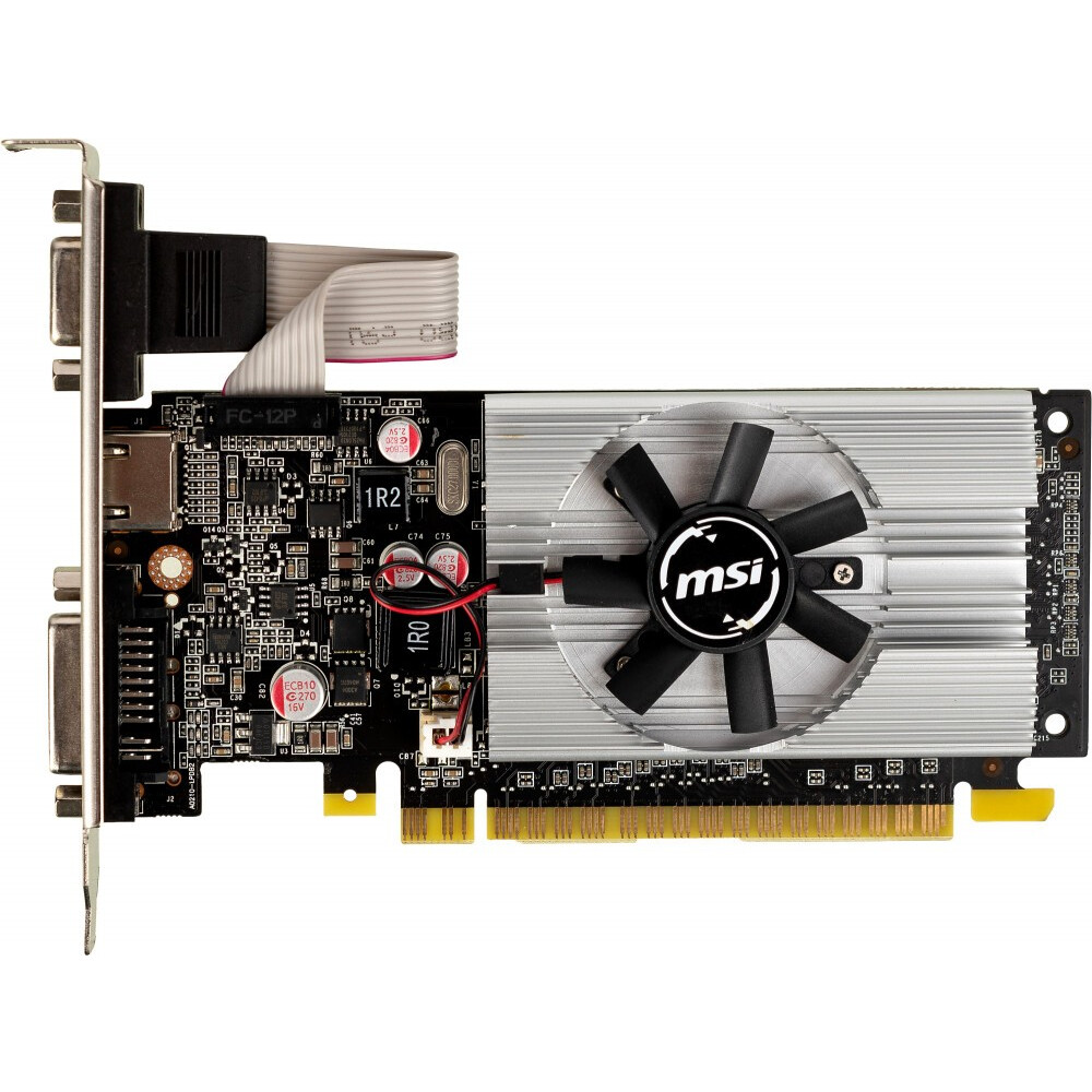 Видеокарта NVIDIA GeForce 210 MSI 1GB (N210-1GD3/LP)