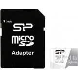 Карта памяти 1Tb microSD Silicon Power Superior + SD адаптер (SP001TBSTXDA2V20SP)
