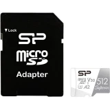 Карта памяти 512Gb microSD Silicon Power Superior + SD адаптер (SP512GBSTXDA2V20SP)