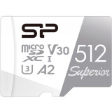 Карта памяти 512Gb microSD Silicon Power Superior + SD адаптер (SP512GBSTXDA2V20SP)