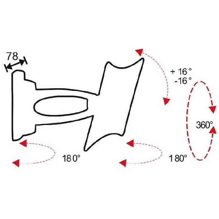 Кронштейн OMB Lunar 2 - 06107 - фото 3