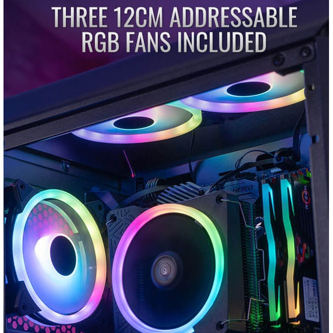 Корпус AeroCool Gladiator Duo-G-BK-v1 - EN70310 - фото 7