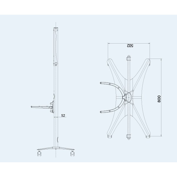 Мобильная стойка OMB New Magellano - 06104 - фото 2