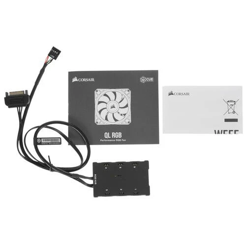 Вентилятор для корпуса Corsair iCUE QL140 RGB White Dual Pack (CO-9050106-WW) - фото 2