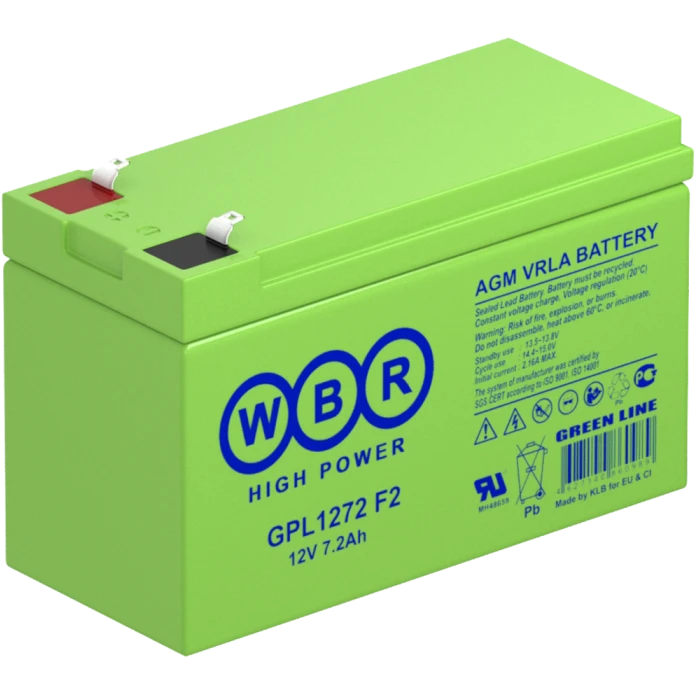 Аккумуляторная батарея WBR GPL1272