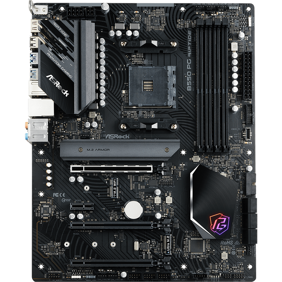 Материнская плата ASRock B550 PG Riptide - фото 2