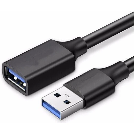 Кабель удлинительный USB A (M) - USB A (F), 3м, Telecom TUS708-3M