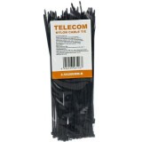 Кабельная стяжка Telecom TIE2.5X200MM-B