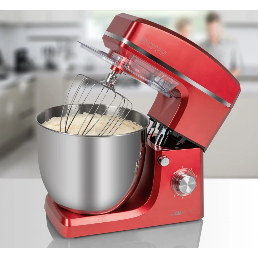 Кухонный комбайн Clatronic KM 3765 rot - фото 2