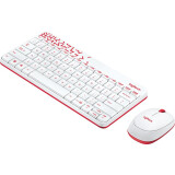 Клавиатура + мышь Logitech Wireless Combo MK240 Nano White (920-008212/8160)