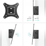 Кронштейн Onkron SN31 Black (SN31-B)
