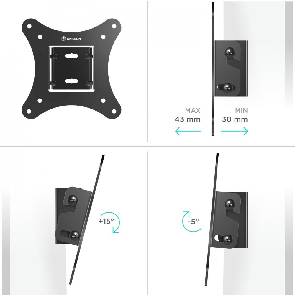 Кронштейн Onkron SN31 Black - SN31-B - фото 3
