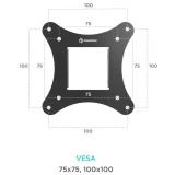Кронштейн Onkron SN31 Black (SN31-B)