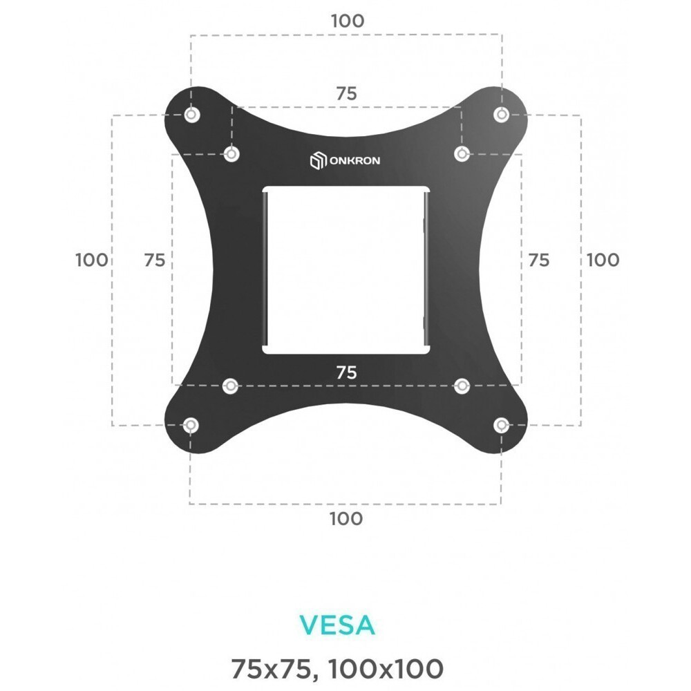 Кронштейн Onkron SN31 Black - SN31-B - фото 4