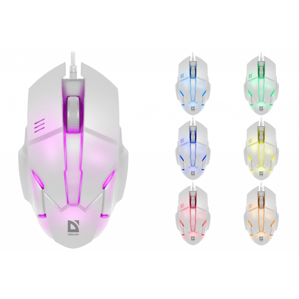 Мышь Defender Host MB-982 White (52983) - фото 2