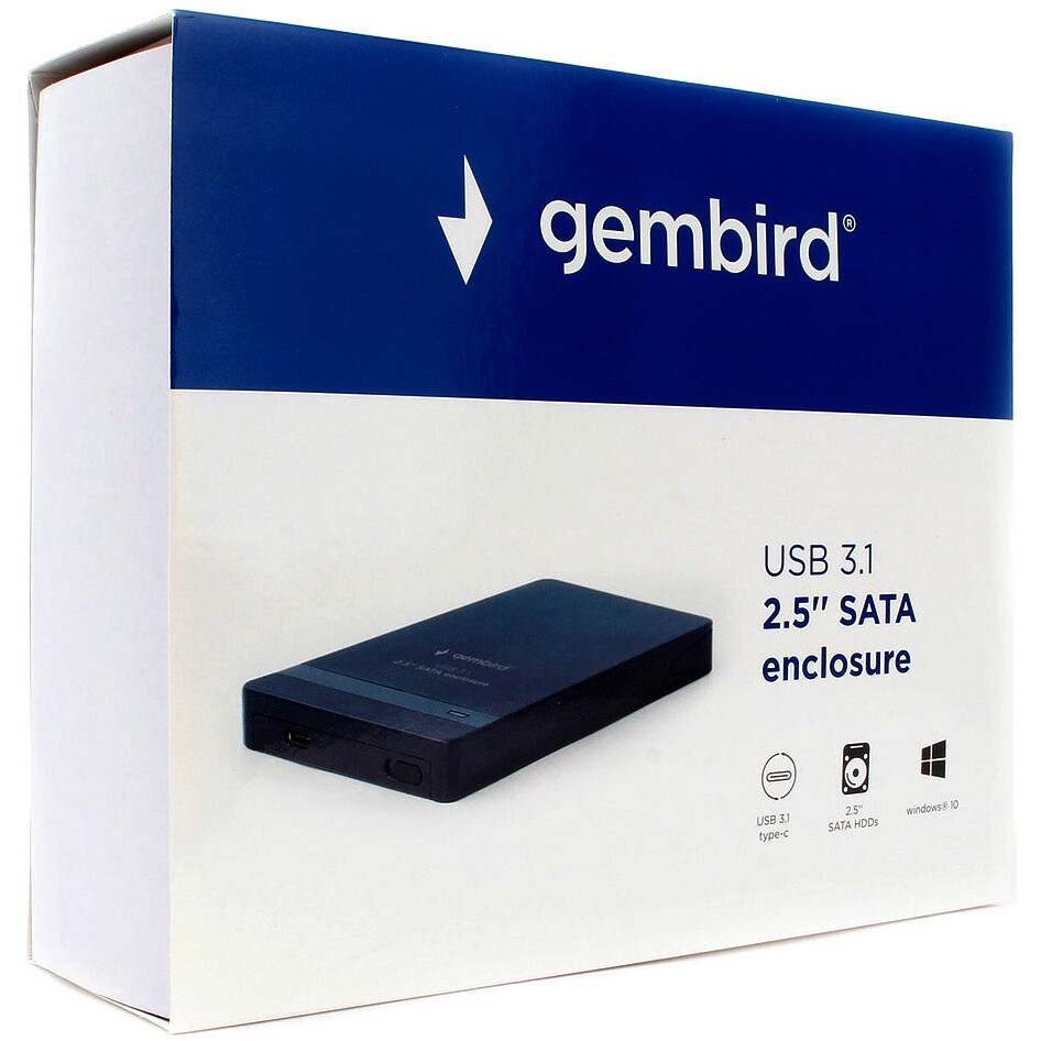Внешний корпус для HDD Gembird EE2-U31S-2 - фото 4