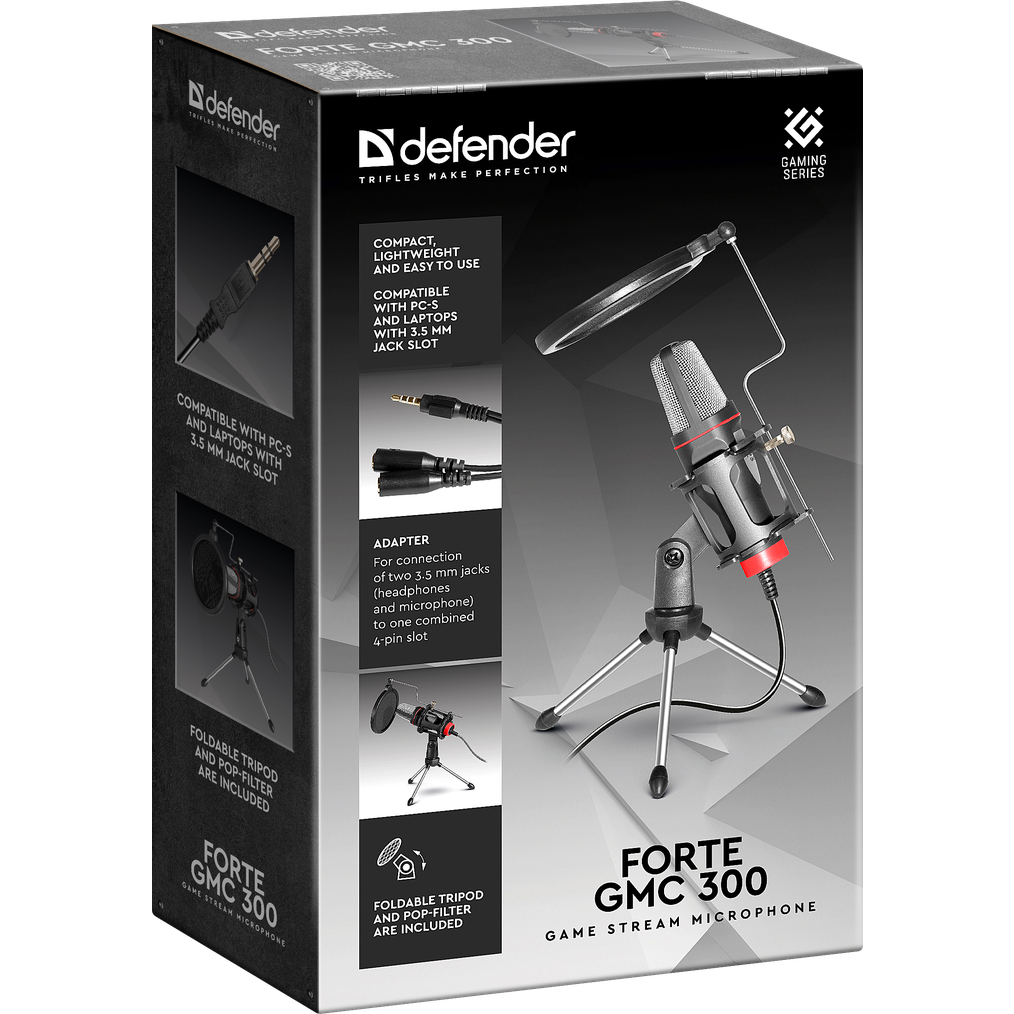 Микрофон Defender Forte GMC 300 - 64630 - фото 9