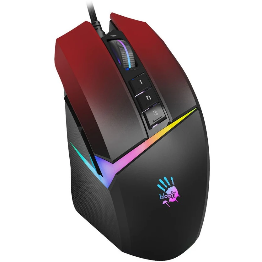 Мышь Bloody W60 Max Red - фото 2