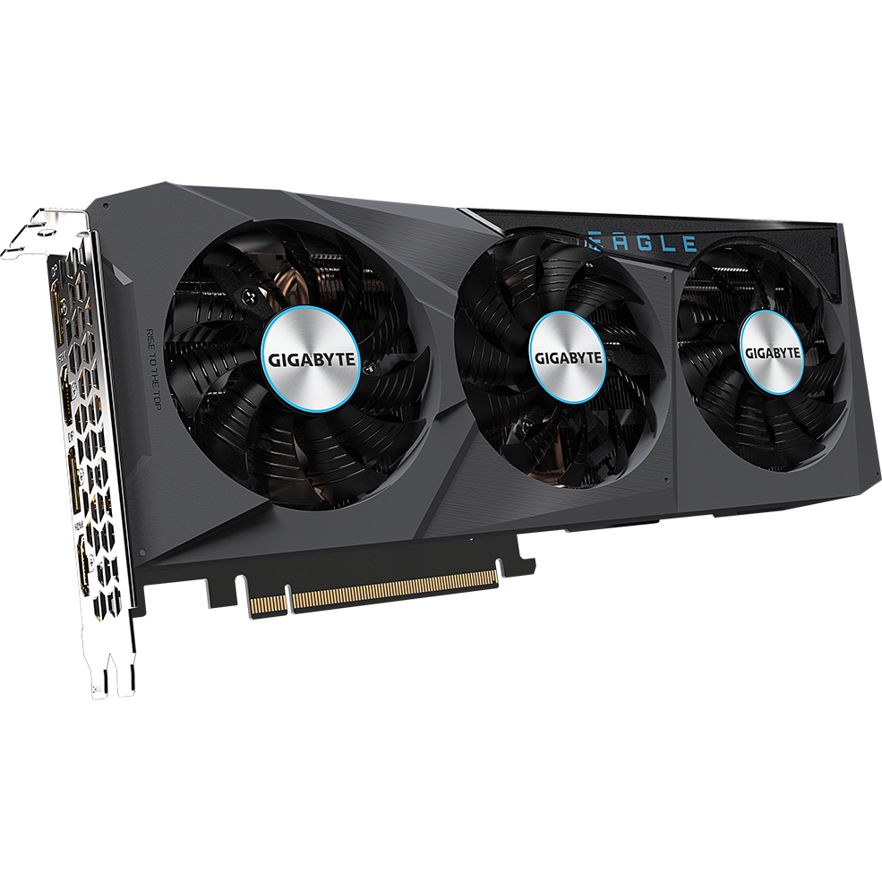 Видеокарта NVIDIA GeForce RTX 3070 Gigabyte 8Gb LHR (GV-N3070EAGLE OC-8GD 2.0)