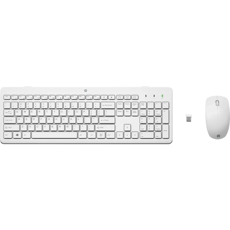 Клавиатура + мышь HP 230 Wireless Combo White (3L1F0AA)