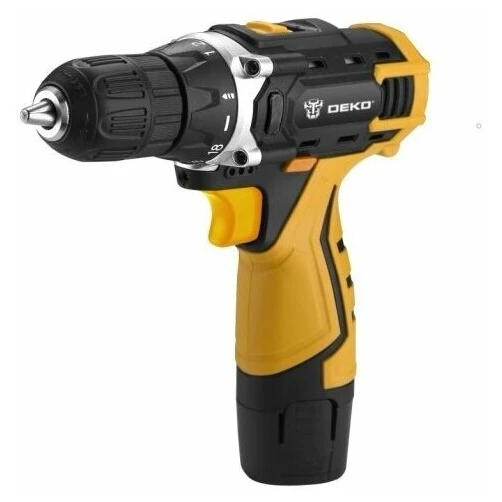 Дрель DEKO DKCD12FU-Li SET3 - 063-4173 - фото 2