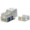 Вставка RJ-45 Hyperline KJ9-8P8C-C5e-90-SH-F-WH