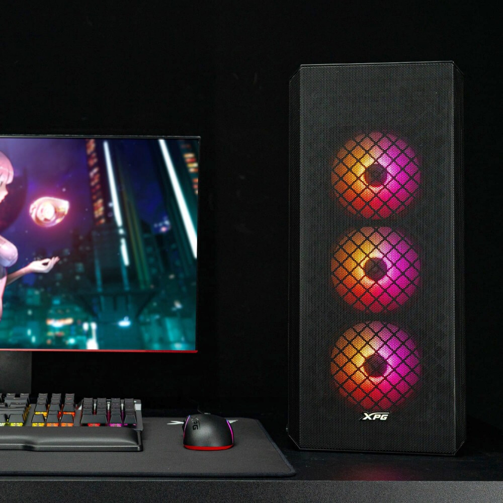 Корпус ADATA XPG DEFENDER Black - DEFENDER-BKCWW - фото 3