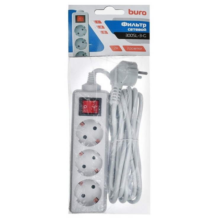 Сетевой фильтр Buro 300SL-3-G - фото 2