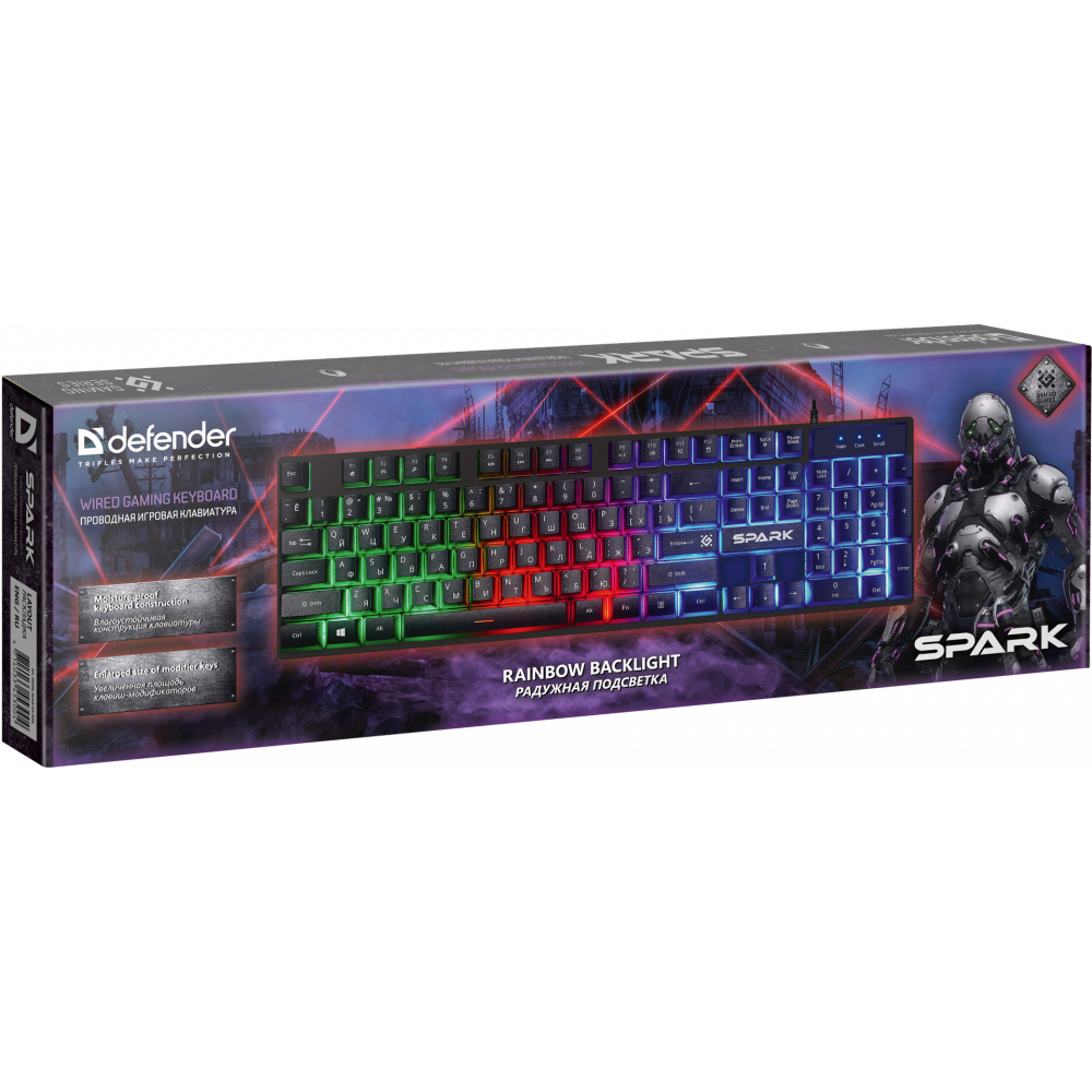 Клавиатура Defender Spark GK-300L (45300) - фото 2