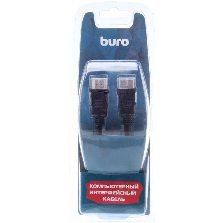 Кабель HDMI - HDMI, 1.8м, Buro BHP RET HDMI18 - фото 2